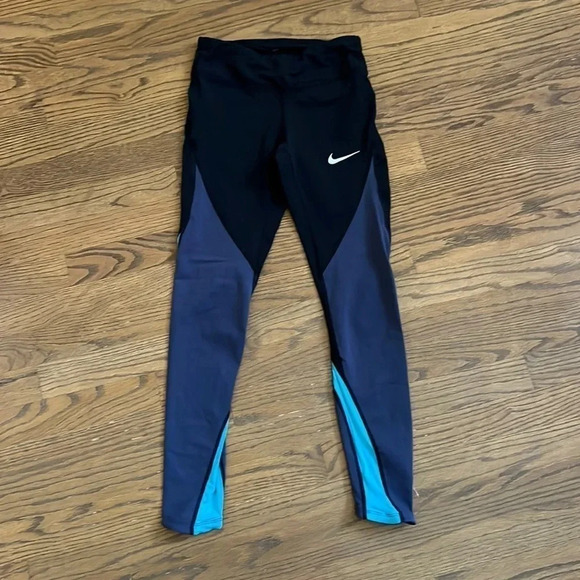 Nike Dri Fit Power Epic Lux Crop Running pants women’s size XS - Picture 2 of 12
